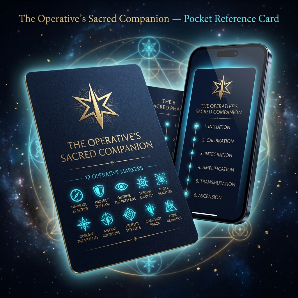 Bonus 4 — The Operative's Sacred Companion